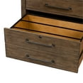 thumbnail image 3 of Pemberly Row Modern Wood Lateral File in Brown, 3 of 8