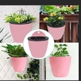 thumbnail image 6 of LABLT New 7Pack Self-Watering Plant Flower Pot Wall Hanging Plastic Planters W/Hooks, 6 of 6