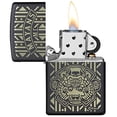 thumbnail image 3 of 49087 Zippo Laser Engrave Black Matte Pocket Lighter, 3 of 6