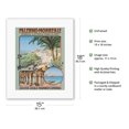 thumbnail image 2 of Palermo to Monreale Sicily Southern Italy - by Funicular Electric Tram - Vintage Railroad Travel Poster c.1900 - Fine Art Rolled Canvas Print 11in x 14in, 2 of 4