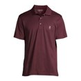 thumbnail image 4 of IZOD Men's Golf Comfort Stretch Grid Polo Shirt, 4 of 6