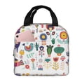 thumbnail image 1 of Easygdp Alpaca Flower Bolsa Térmica Premium - Tela Oxford Impermeable, Gran Capacidad, Bolsillo Frontal, Unisex para Trabajo, Escuela, Actividades al Aire Libre y Picnics, 1 of 8
