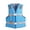 Blue, variant on Adult Life Jacket with Reflective Strips, High Buoyancy Universal Watersport Swim Vest for Boating, Swimming, Fishing, Tubing and Other Water Sports