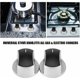 thumbnail image 5 of 2 perillas de control universales para estufa de gas, repuesto de interruptor giratorio de metal, cerraduras de control de superficie de cocción, interruptor de horno nuevo, interruptor de 45°, 5 of 5