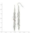 thumbnail image 2 of Sterling Silver Drop Squiggle Earrings, 2 of 2