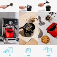 thumbnail image 3 of Dreamfarm Grindenstin Moderna Caja De Golpe De Café Expreso Caja De Golpe De Café Robusta Y Compacta Contenedor De Café Molido Que Ahorra Espacio Con Barra De Golpe Duradera Cajas De Golpe De Café Exp, 3 of 5