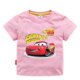 thumbnail image 3 of Camiseta de manga corta de algodón para niños con dibujos animados de Disney Lightning Mcqueens, ropa para niños, ropa de carreras de coches, regalo para niños, 3 of 5