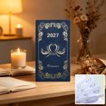 thumbnail image 4 of Bxaolu Daily Planner A6 Mini Notebook Pocket Agenda, Small Planner, 120 Pages, 3.78" x 6.8" Pocket Calendar Planner For Women Men Home Office Supplies, 4 of 8