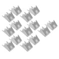 thumbnail image 1 of 14PCS 1.5mm Freezer Shelf Clips 304 Stainless Steel Buckle Refrigerator Shelf Support Clip, 1 of 5