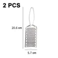 thumbnail image 2 of Stainless Steel Grater, Kitchen Multifunction Graters Ergonomic Soft Handle For Cheese Lemon Ginger Potato, 2 of 3