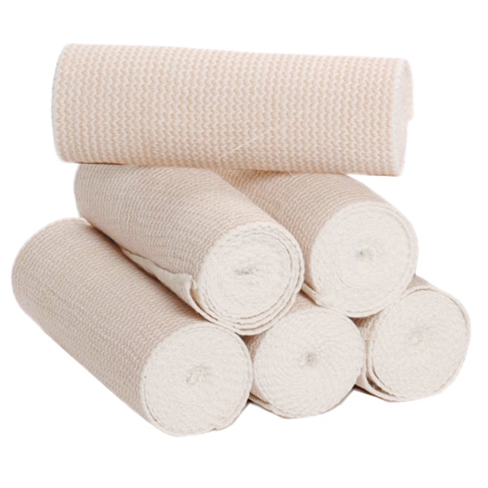 GT USA Organic Cotton Elastic Bandage Wrap (6