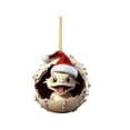 thumbnail image 1 of Xihbxyly Colgante de Dinosaurio Acrílico, Adorno con Forma Personalizada, Diseño de Dinosaurio Bebé, Decoración Versátil para El Hogar y El Coche, Regalo Navideño Único, Recuerdo Navideño Personaliza, 1 of 1