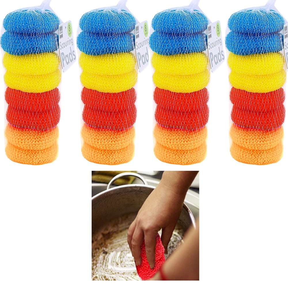 2 6pcs Sponge For Washing Dishes Kitchen Cleaning 5026132 
