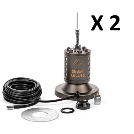 LOT OF 2 Stryker SR A10MM Magnetic Mount CB, HAM RADIO MOBILE Antennas 10K WATTS