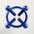 thumbnail image 2 of SIfdSeng Stainless Steel Zircon Jewelry Nipple Rings Non Piercing Clamp on for And, 2 of 4