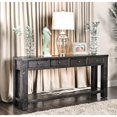 thumbnail image 3 of Bowery Hill Transitional Wood Console Table in Antique Black, 3 of 5