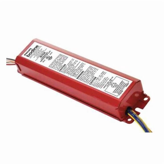 Bodine B70A Fluorescent Emergency Ballast, 1-Lamp, T8/T12, 120/277V, 90-Min