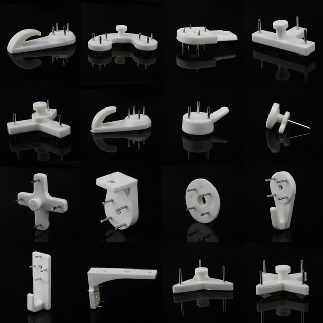 Fortalezca el gancho de plástico para clavos sin costuras para pared, gancho para marco de fotos de pared para sala de estar de hotel