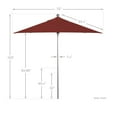thumbnail image 5 of California Umbrella 6 ft. Aluminum Patio Umbrella, 5 of 5