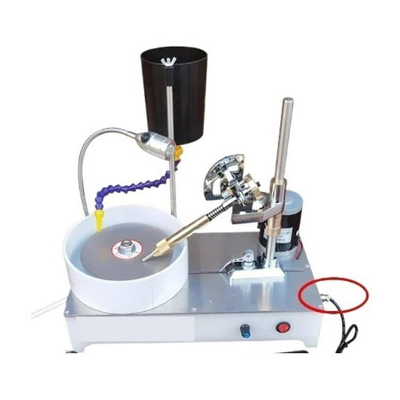Faceting Machine, Precision Jewelry Jade Grinding Polishing Machine, Adjustable Rotating Speed Rock Jewel Angle Polisher ,Powerhouse Performance