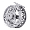 thumbnail image 4 of Carrete de pesca con mosca shamjiam de aleación de aluminio 9/ peso 95 mm gris, 4 of 7
