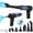96#Black, variant on Wireless Rechargeable Car Vacuum Cleaner with 5500mbar Suction and Blower Function, Handheld Mini Vacuum for Car Interior Home Keyboard Pet Hair Crumbs Cleaning