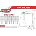 thumbnail image 6 of RDX MMA Shorts for Training & Kickboxing – Fighting Shorts for Martial Arts, Cage Fight, Muay Thai, BJJ, Boxing, Grappling, 6 of 6