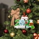 thumbnail image 1 of Árbol De Navidad 2021 Familia De Sobrevivientes De 1 2 3 4 5 6 Y 7 Cubierta Facial Muñeco De Nieve Vacunación Resina Artesanía Adornos Decoración Inevent HA043965-01, 1 of 6