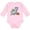 AD-Pink, variant on Halloween Dinosaur Mummy Boys or Girls Long Sleeve Baby Bodysuit