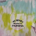 thumbnail image 3 of Heart Belongs California Juniors' Long Sleeve T-Shirt, 3 of 5