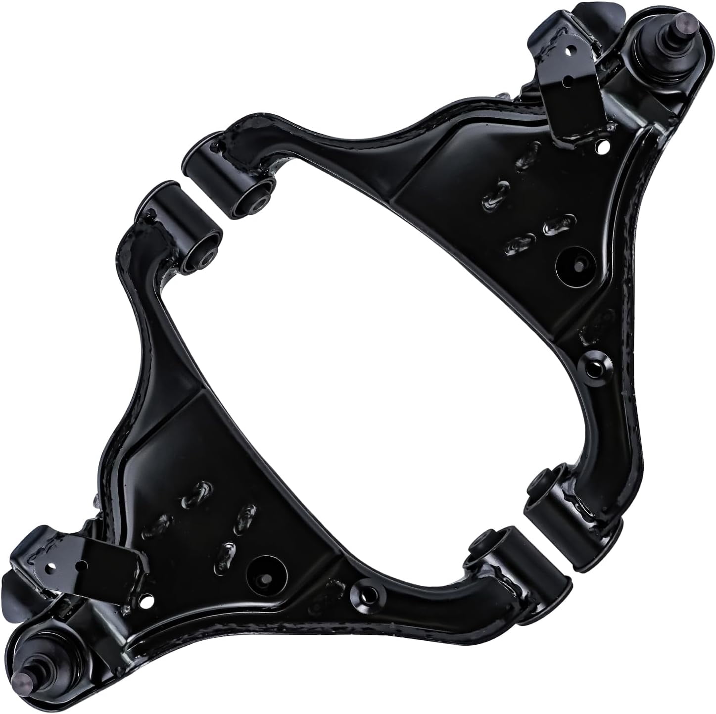Detroit Axle - 12pc Front End Kit for 2005-2015 Nissan Frontier Xterra 2005-2012 Pathfinder, 4 Upper Lower Control Arms with Ball Joints 4 Outer Inner Tie Rod Ends 2 Boots 2 Sway Bars Replacement