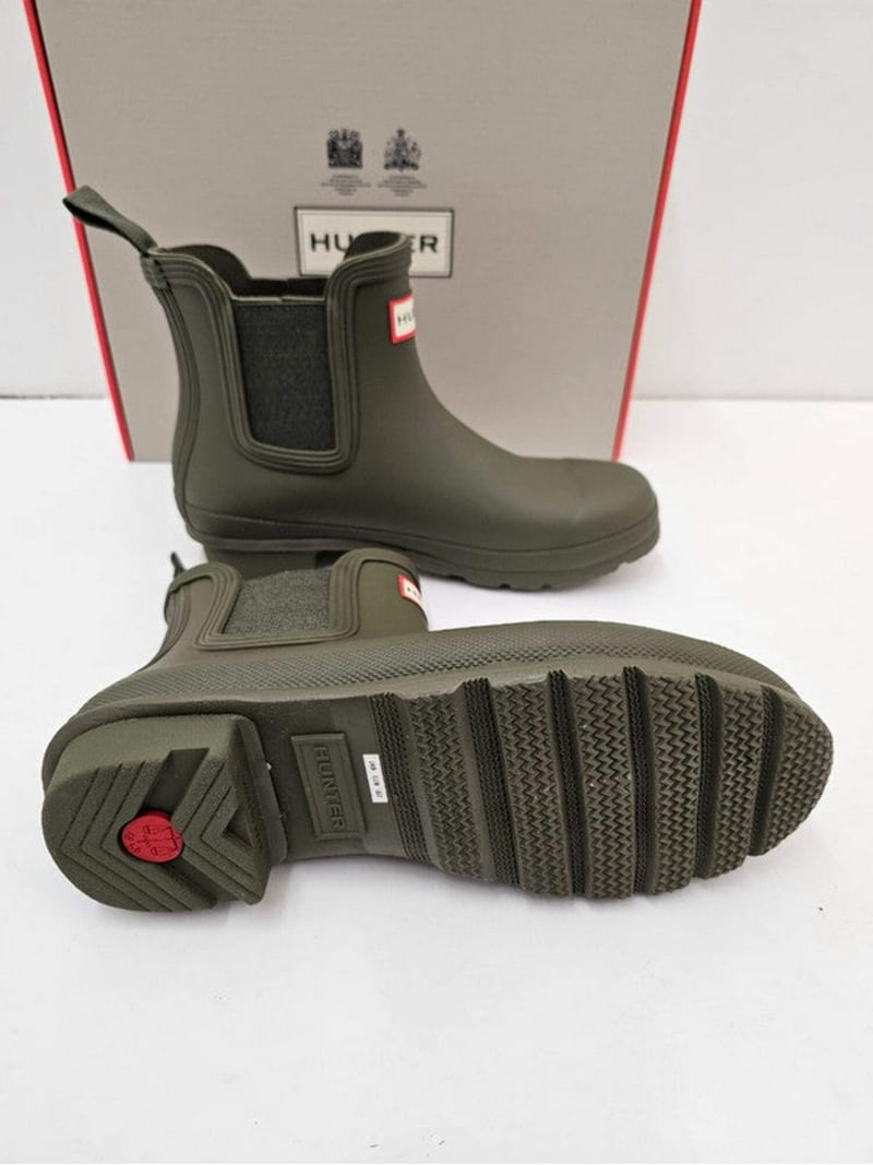 Hunter Women's Original Chelsea Boots Olive Leaf WFS2078RMA OVL