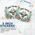 thumbnail image 3 of (2 Pack) Have The Day You Deserve Stickers - Skeleton Cactus Southwestern Chic Stickers - 5 Inches On Longest Side - Premium Vinyl - for Cars, Trucks, Skateboards, Laptops - Made in USA - BMCS0492, 3 of 7