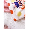 thumbnail image 4 of Baby Girl Polka Dot & Figure Graphic Hoodie, 4 of 4