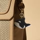 thumbnail image 3 of Juego de 2 adorables llaveros de peluche de orca, bonitos accesorios de animales del océano para llaves, llaveros de peluche, llavero de ballena colgante, colgante de bolso de dibujos animados., 3 of 6