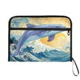 thumbnail image 7 of Wobogo Blue Dolphin Expanding File Folder Letter Size Accordion Filing Organizer 13 Pocket Separate Organ Pocket, 7 of 7