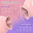 thumbnail image 2 of Vibrador de punto G rosa para mujer, estimulador de clítoris, succionador de pezón, vibradores de sexo Oral para mujeres adultas, parejas, succionador de pezón, 2 of 5