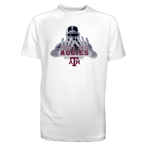 Toddler Garb White Texas A&M Aggies Kevin Raglan Sun Shirt