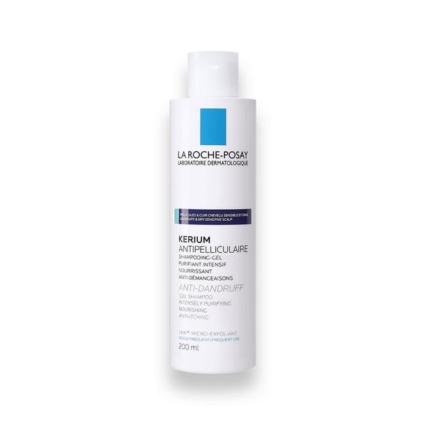 Shampoo La Roche Posay Kerium Caspa Grasa Anti-Caspa para Cuero Cabelludo Sensible La Roche-Posay NA
