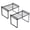 Black, variant on Cabinet Shelf Organizer, Multipurpose Countertop Storage Rack for Kitchen Pantry Bathroom Household Supplies