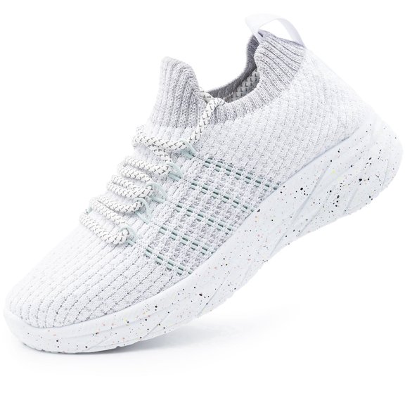 HARVEST LAND Women's Walking Shoes Breathable Slip on Athletic Tennis Sneakers