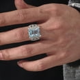 thumbnail image 4 of Ganfancp Señoras Moda Diamante Completo Regalo de Boda 1Pc Ofertas Del Día 1X Anillo, 4 of 6