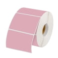thumbnail image 1 of Muka 800 PCS 1.5" x 2.25" Light Pink Thermal Labels Color Label for Barcodes, Address, Consignment, Compatible with Thermal Label Printer, 1 of 7