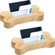 thumbnail image 5 of Porta tarjetas de visita de madera maciza de escritorio, caja para tarjetas de visita con forma de perro tallado, porta tarjetas de visita de madera con estampado de garras para mascotas, expositor pa, 5 of 9