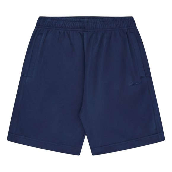 ellesse Pantalón corto de chándal para hombre - ZANICA, ropa de estar por casa, bermudas, liso Azul L (Large)