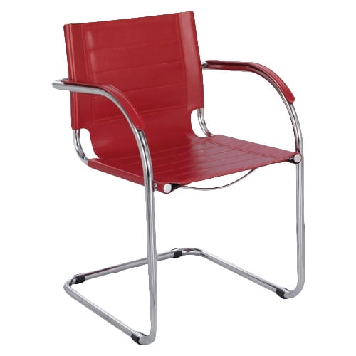 Safco Products Company Flaunt Leather Guest Chair