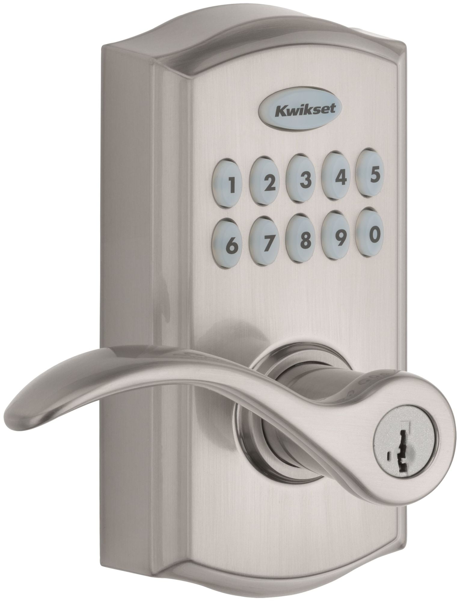 Kwikset 955PMLS Smartcode Pembroke Single Cylinder Keyless Entry