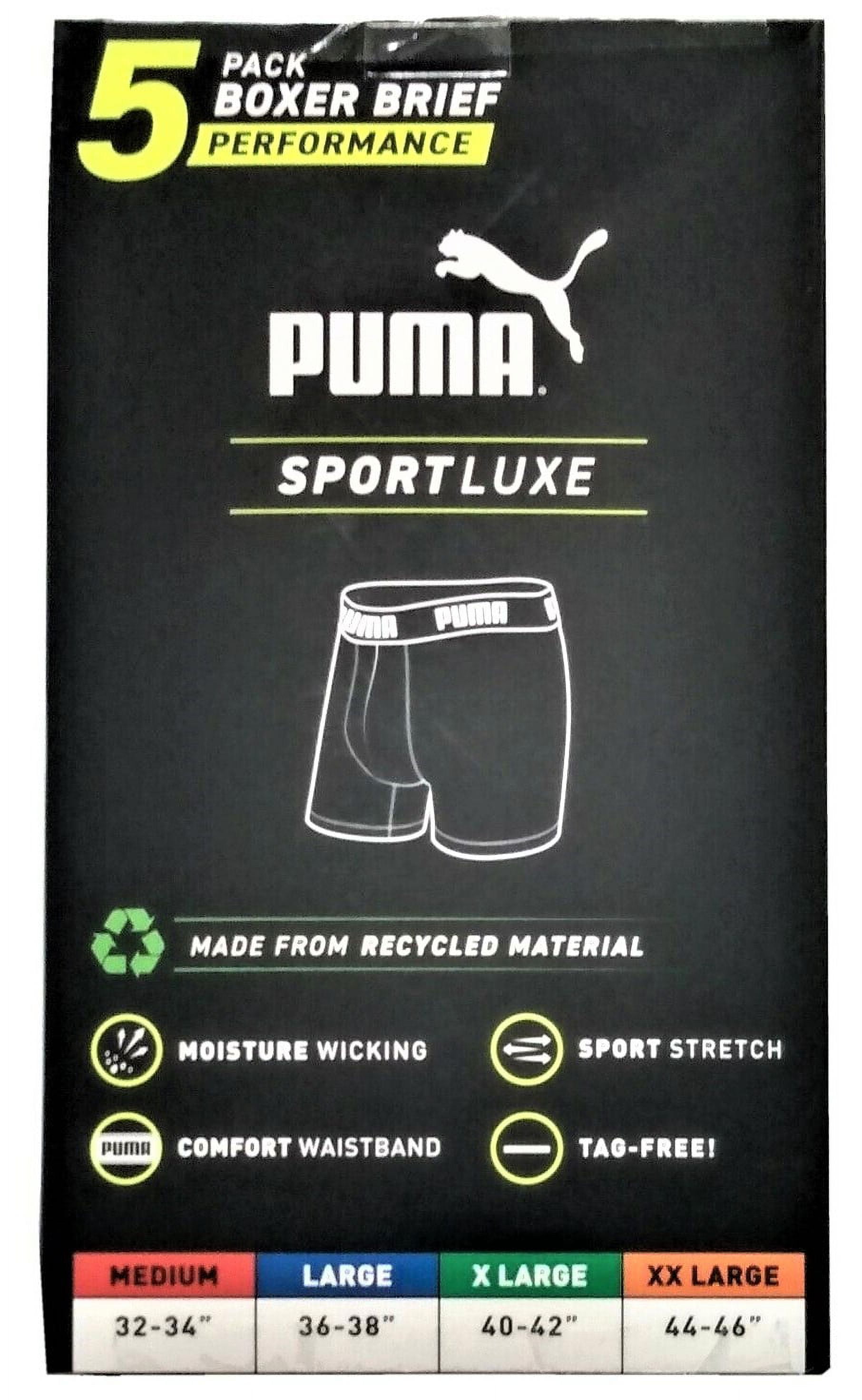 Kit de 5 Cuecas Boxer Puma Seamless Basic - FutFanatics