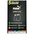 thumbnail image 4 of Large Puma Men's SportLuxe 5 Pair Performance Boxer Briefs, 4 of 6