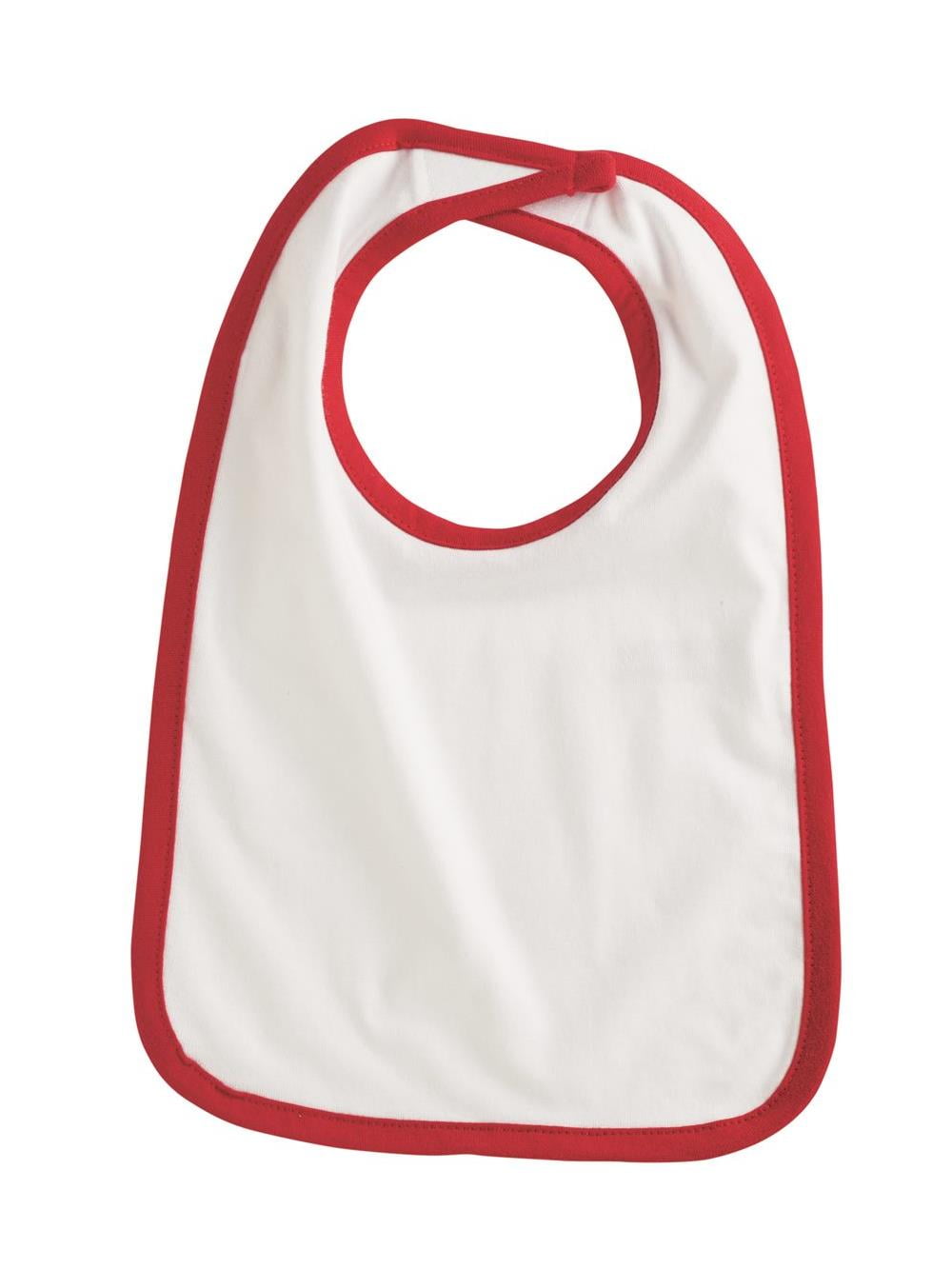 Infant Contrast Trim Premium Jersey Bib Rabbit Skins 1004
